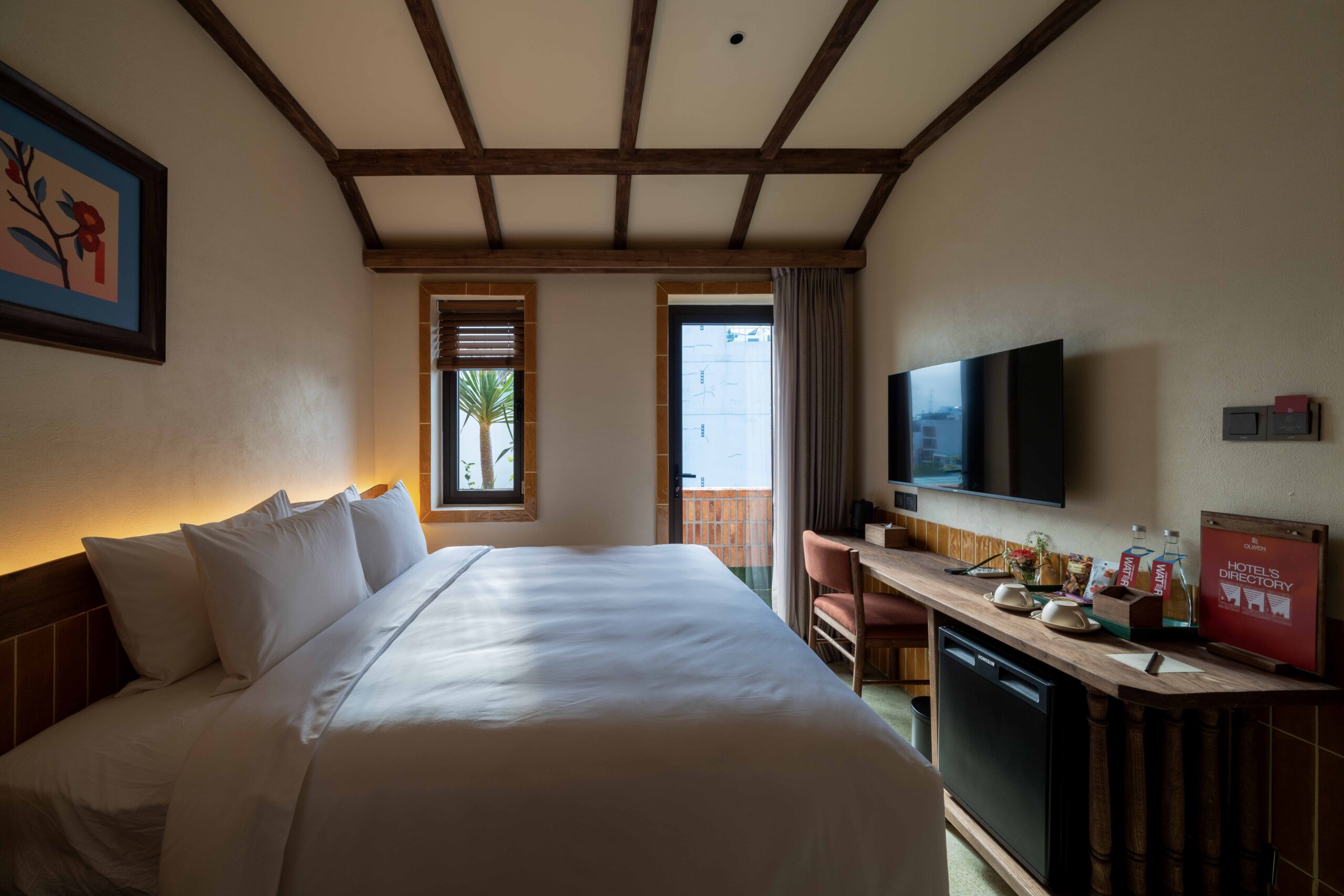 Không gian phòng tại Olwen Boutique Hotel Đà Nẵng